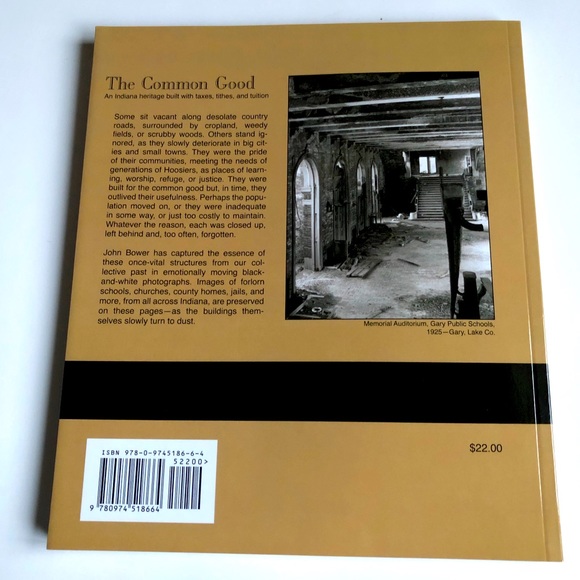 THE COMMON GOOD Indiana’s Old Schools, Churches NEW Coffe Table Book - Picture 2 of 16
